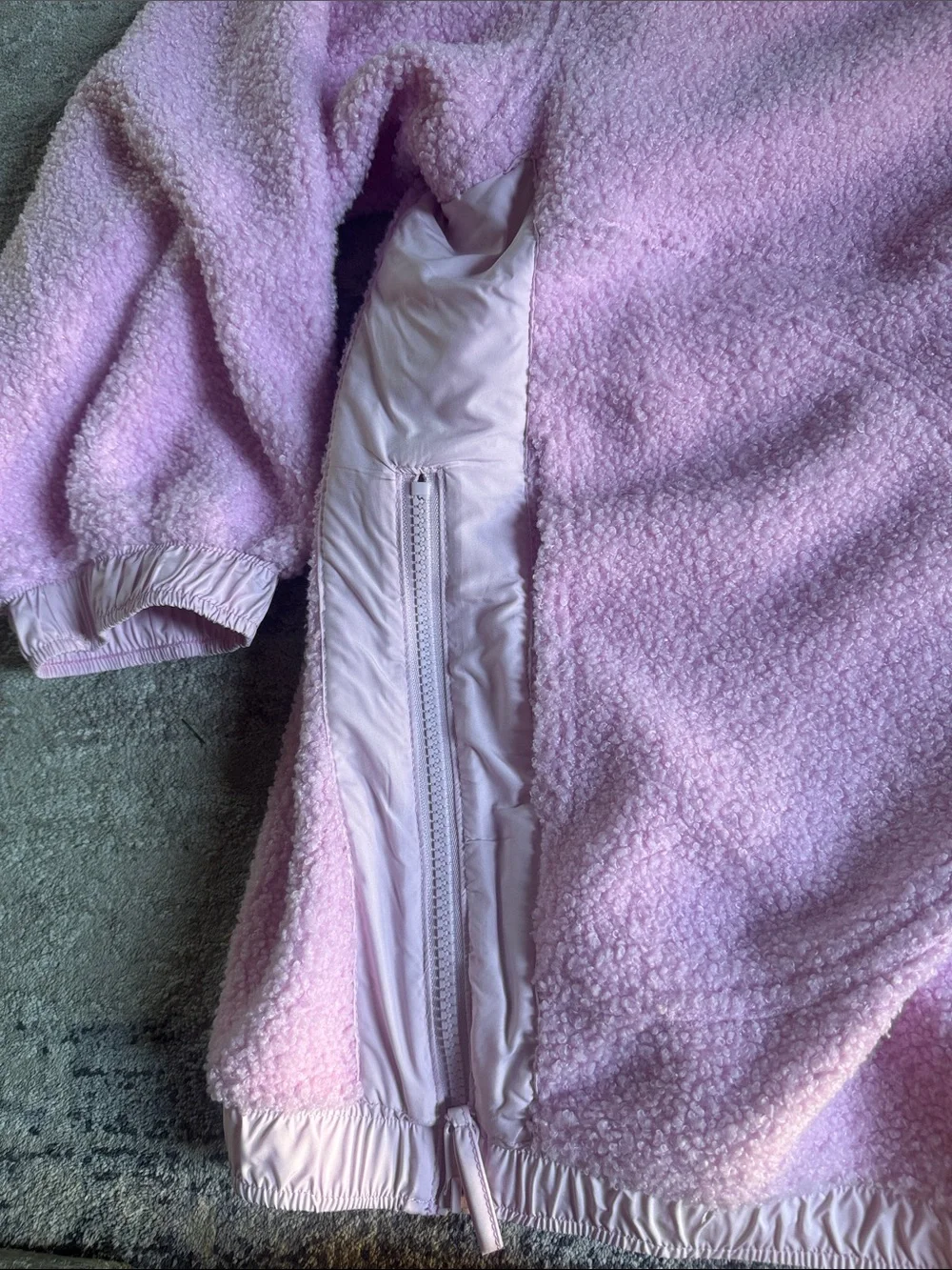 Free people movement Cozy Pink Hooded Fleece Pullover Sweater